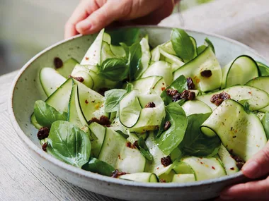 Zucchini salad