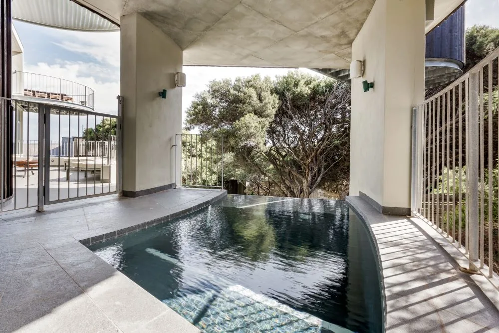 Taj Burrow's home Yallingup The Nautilus pool