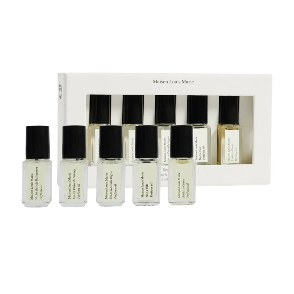 Product Image of the Perfume Oil Discovery Set from Maison Louis Marie, a top choice for the best Valentine's Day gifts of 2026