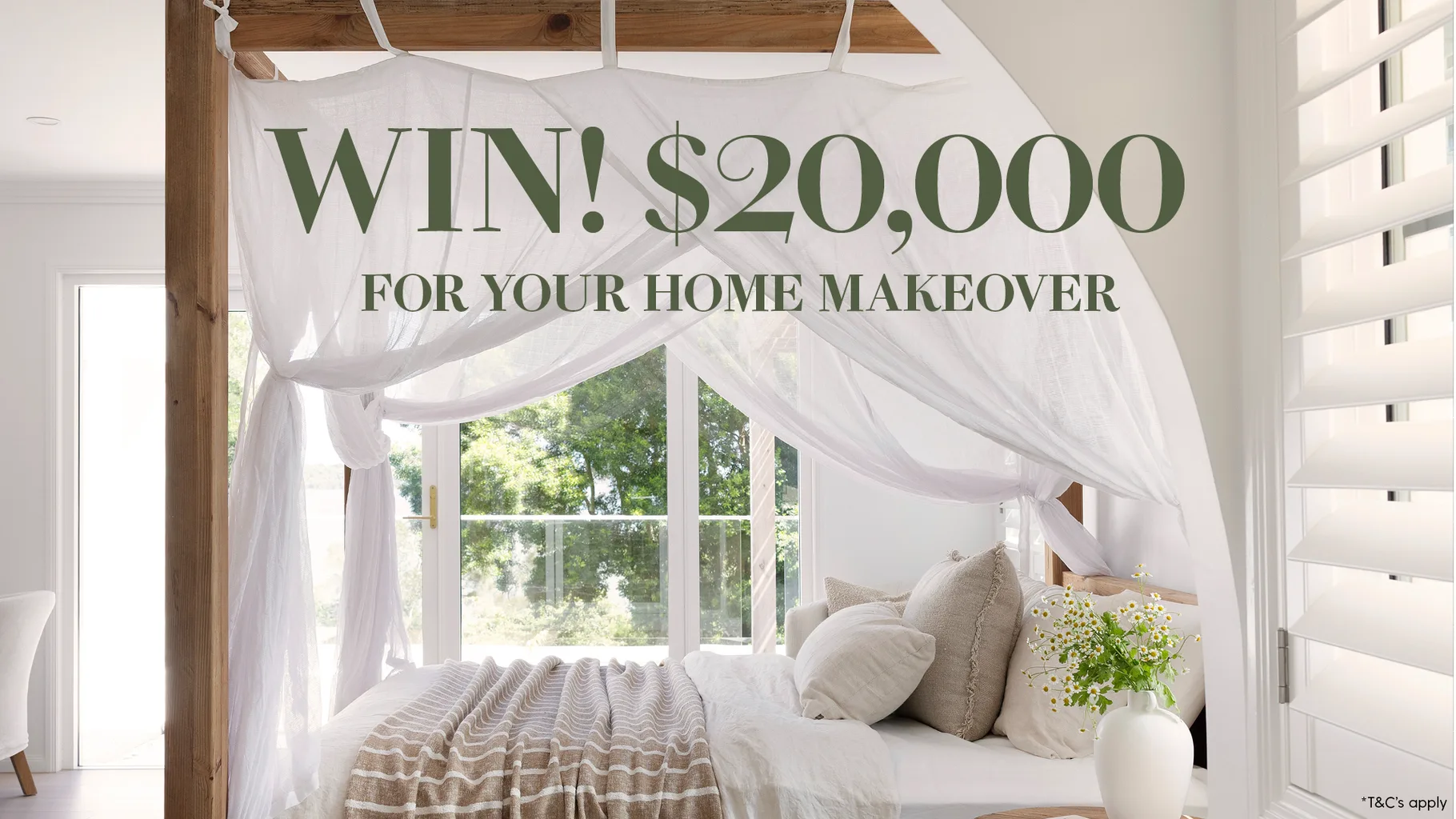 WIN $20,000 for your home makeover! | Home Beautiful