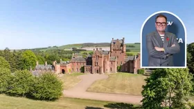 Alan Carr has bought a 17-bedroom castle in the Scottish Borders