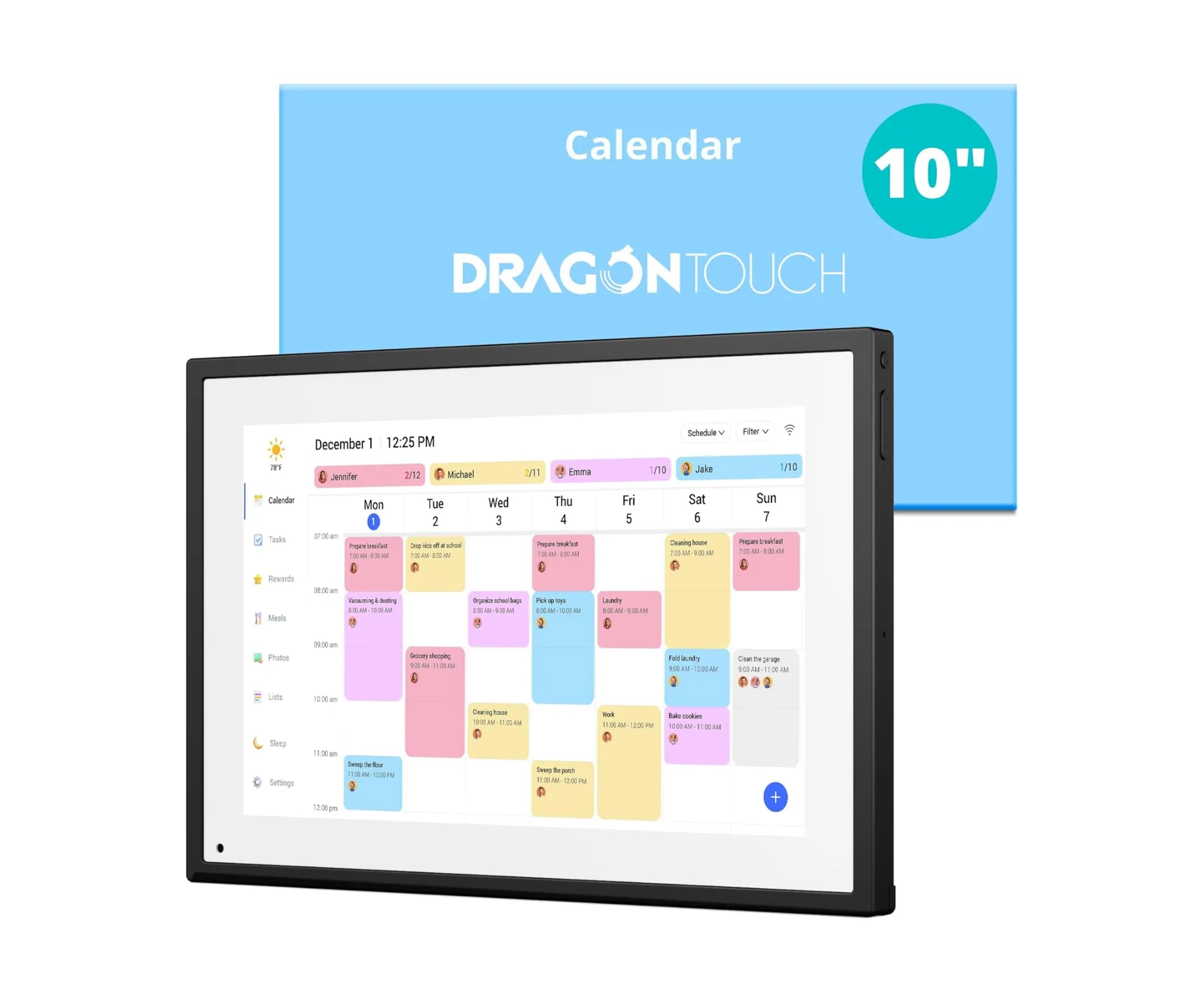 Dragon Touch Digital Calendar + Best Digital Calendar Australia