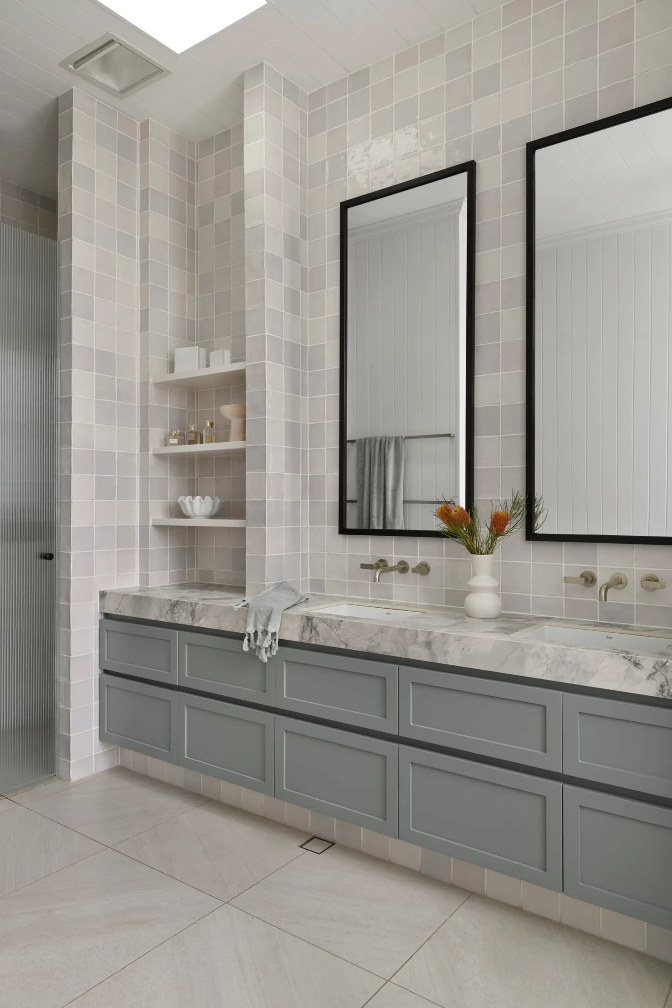 How to design a bathroom that's actually easy to clean | Home Beautiful