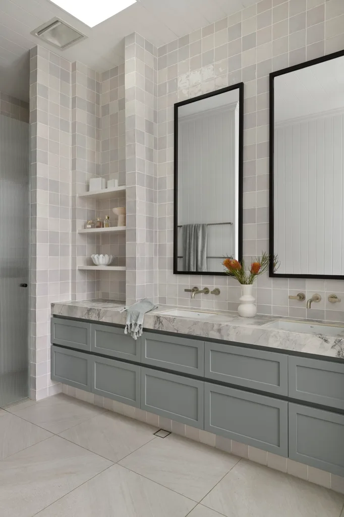 How to design a bathroom that's actually easy to clean | Home Beautiful