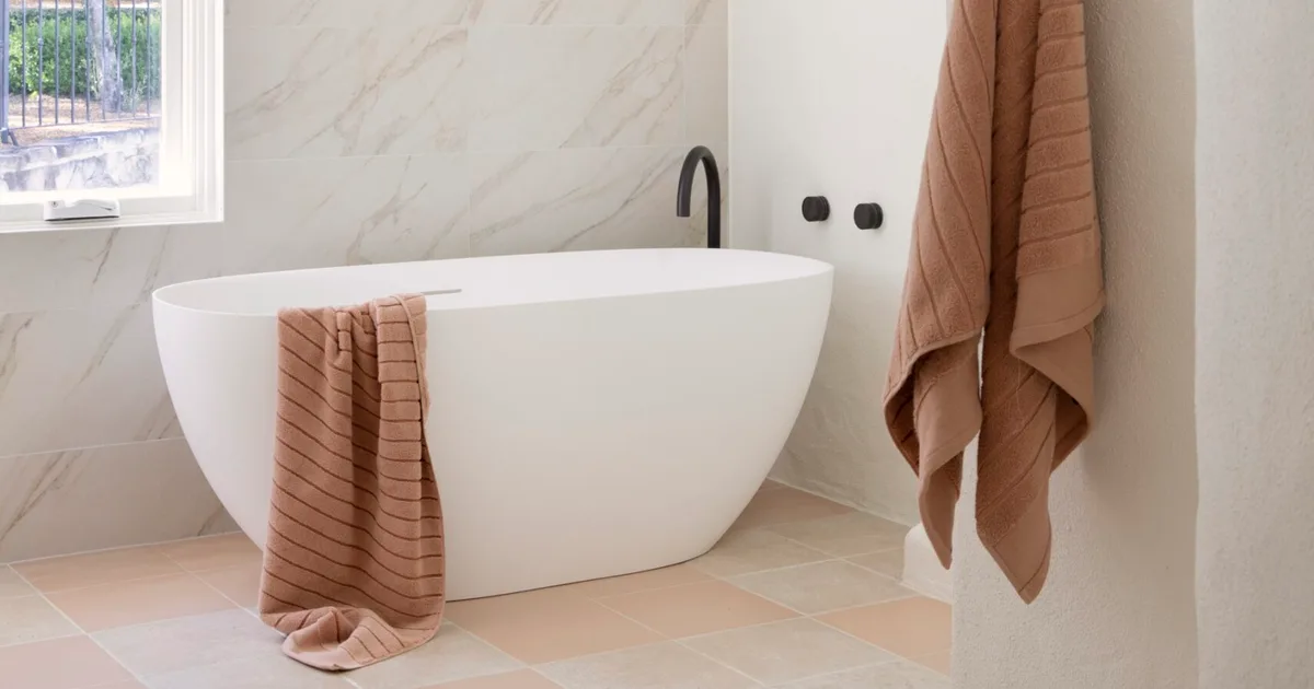 How to design a bathroom that's actually easy to clean | Home Beautiful