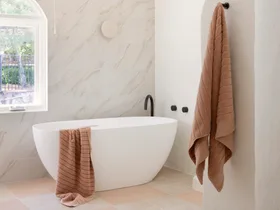How to design a bathroom that’s actually easy to clean