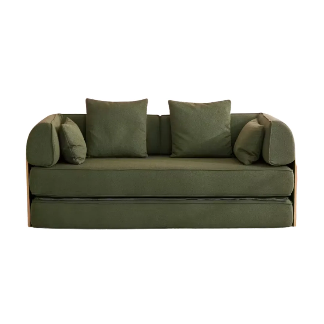 Ecosa Nimble Sofa Bed 
in Dark Green