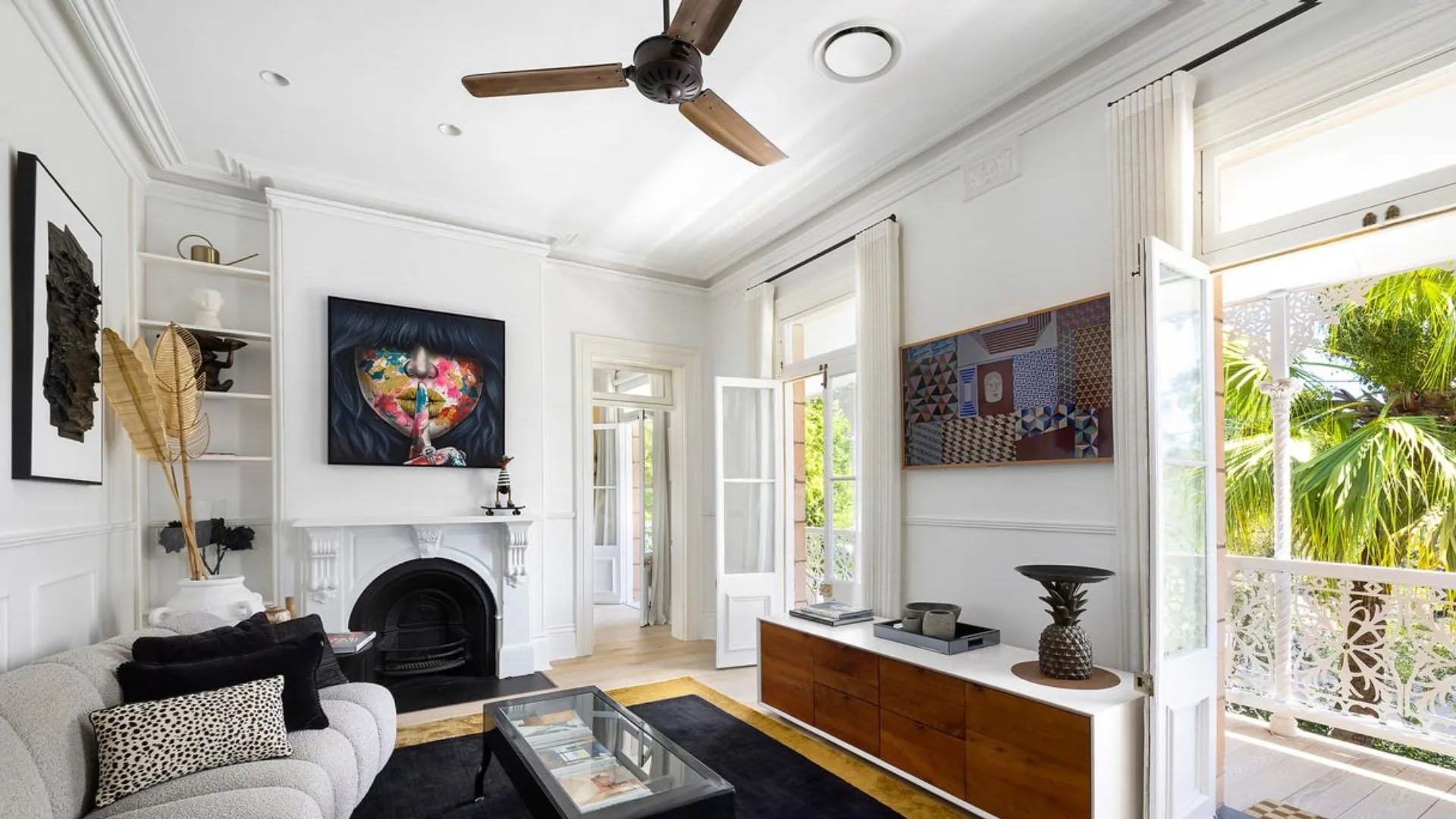 John Aiken home for sale living area