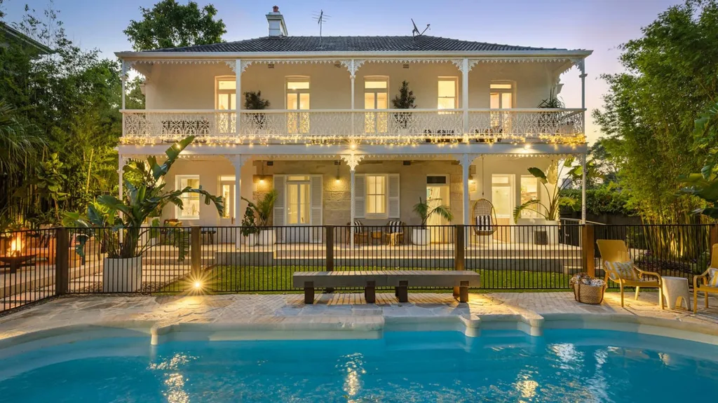 backyard exterior of John Aiken's home in Willoughby NSW