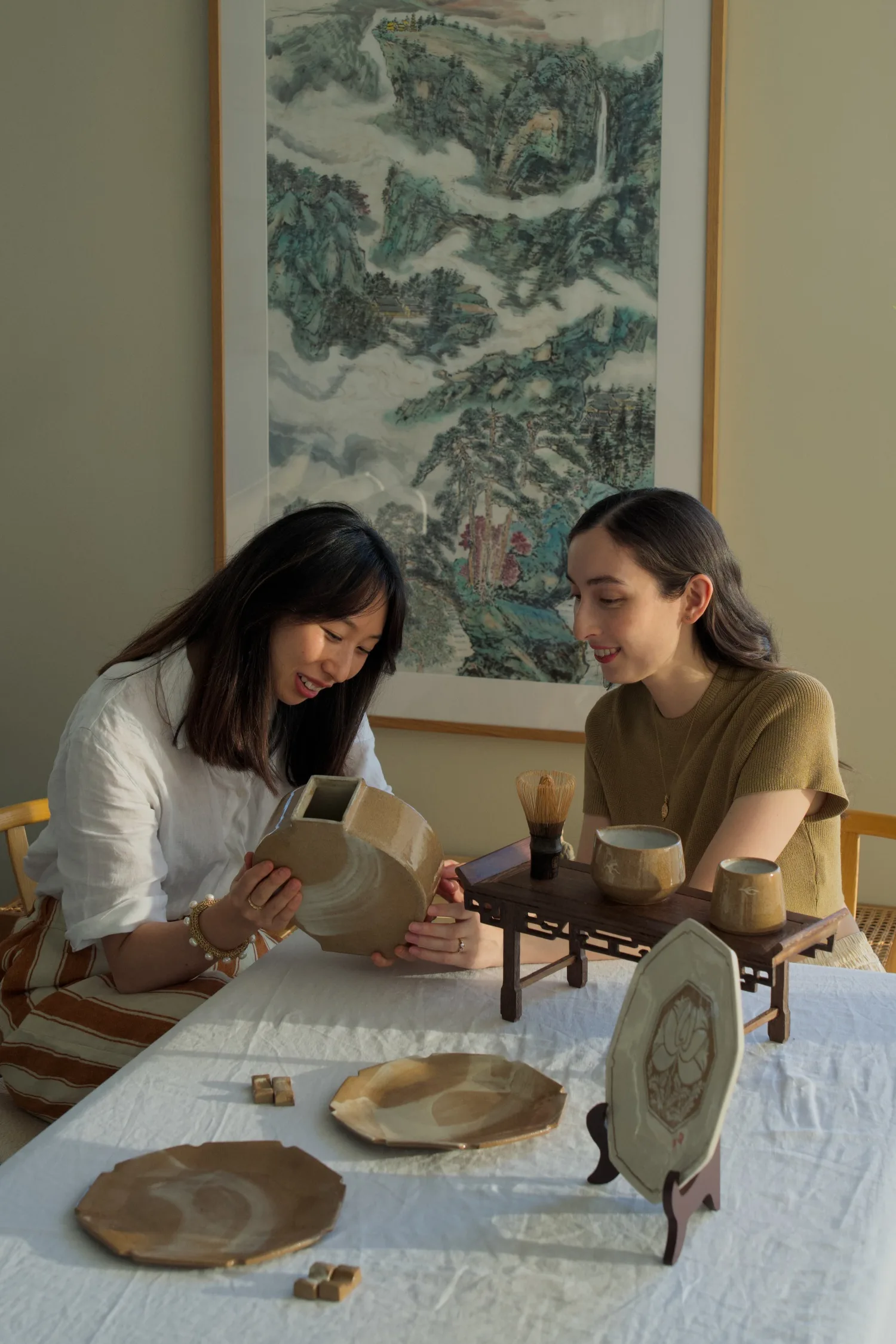 Ling McGregor and co-founder Sarah from Yuli Kiln