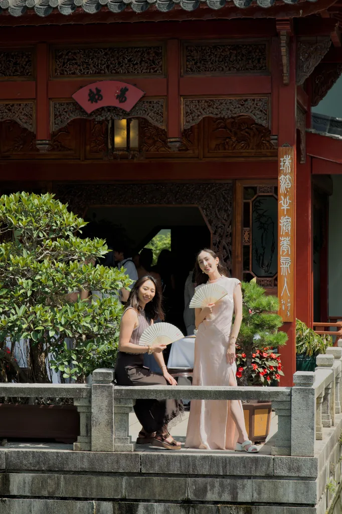 Ling McGregor and co-founder Sarah from Yuli Kiln at event