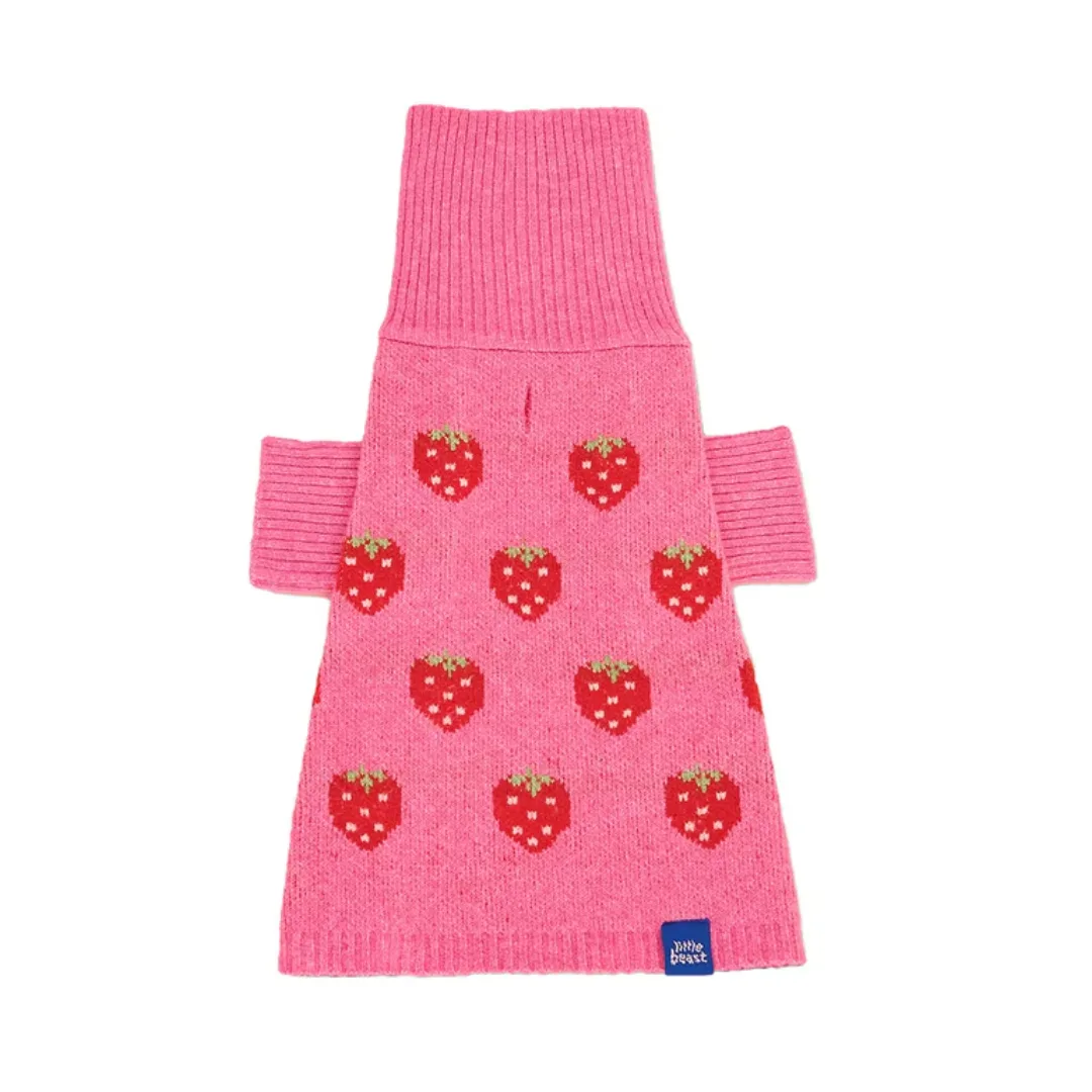 Little Beast Strawberry Sweater + Best Pet Brands 2026 + Best Dog Sweaters