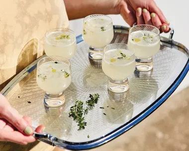 Ouzo and olive oil sour