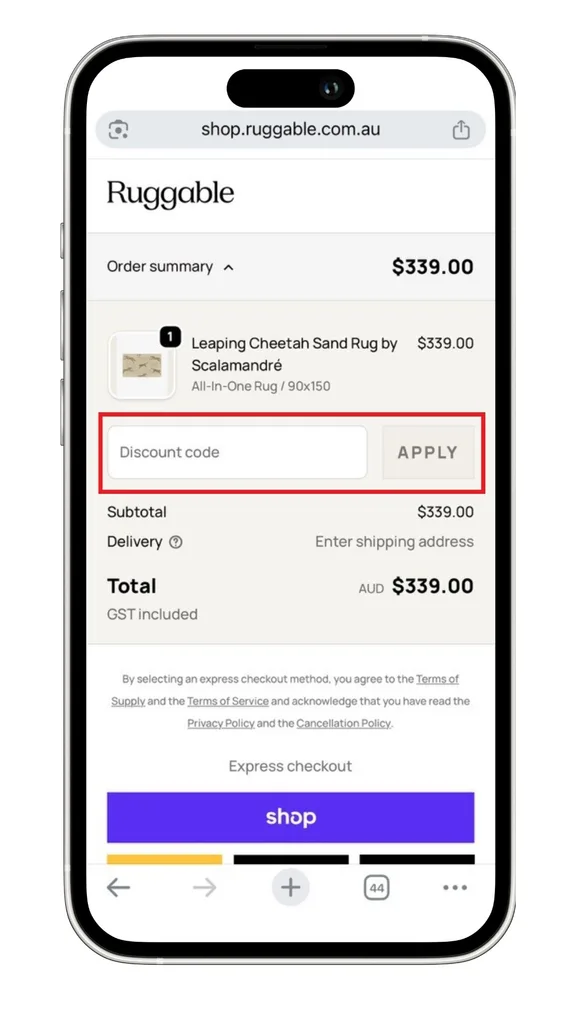 Save on Australian designer rugs with a Ruggable discount code.