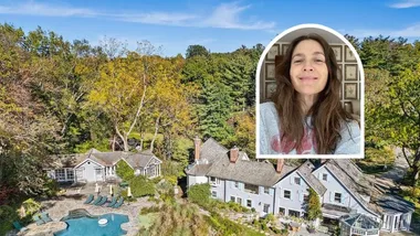 Drew Barrymore Westchester home, New York.