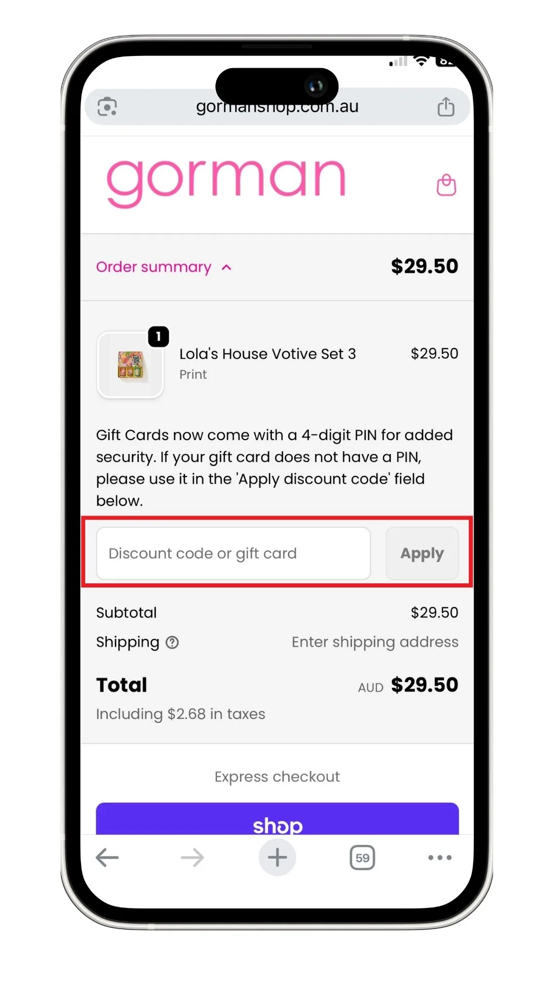 Save on unique homewares with a Gorman discount code. 