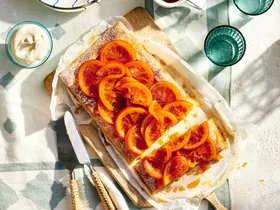 Hazelnut and orange crostata – perfect for entertaining