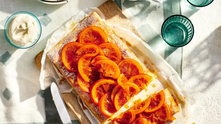 Hazelnut and orange crostata – perfect for entertaining