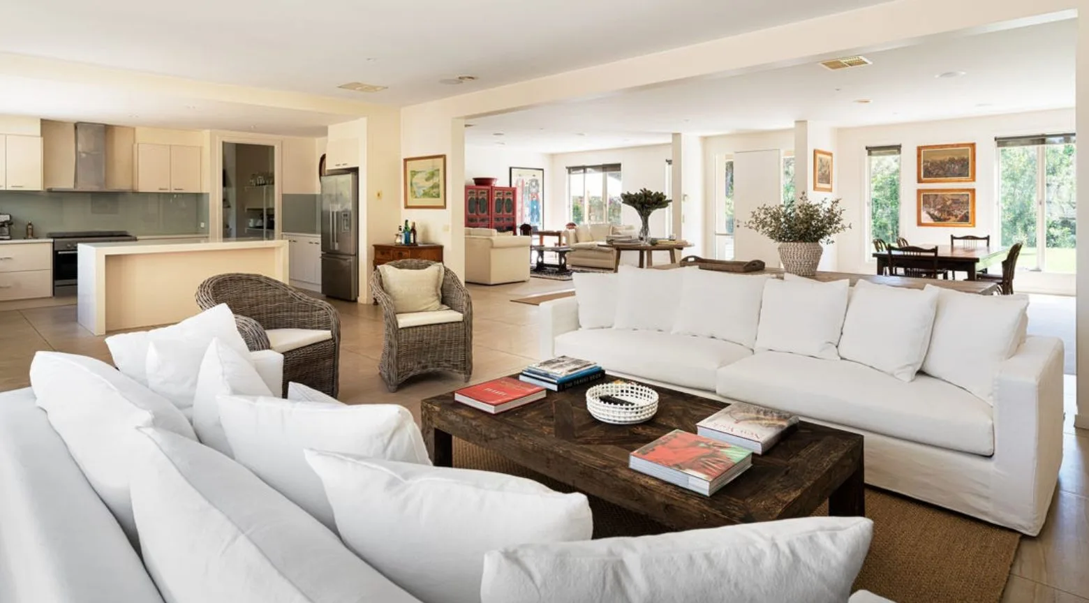 Ian 'Octa' Wilson's Mornington Peninsula home.