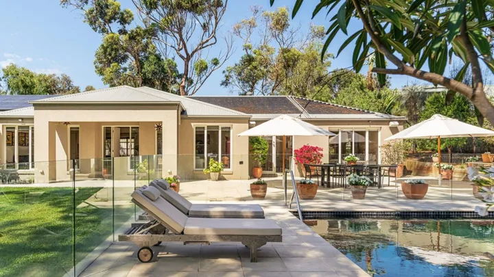 Ian 'Octa' Wilson's Mornington Peninsula home.