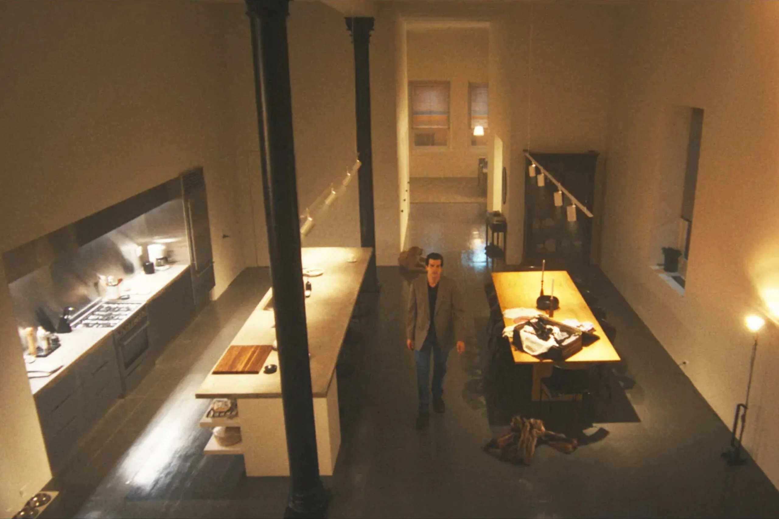 JFK Jr and Carolyn Bessette apartment in Love Story Ryan Murphy series kitchen