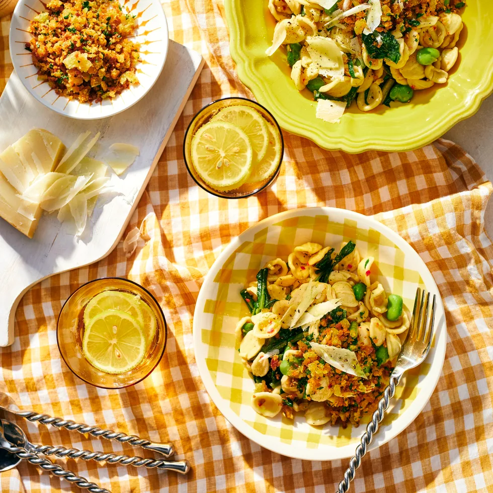 Orecchiette with cime di rapa