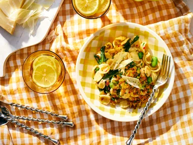 Orecchiette with cime di rapa