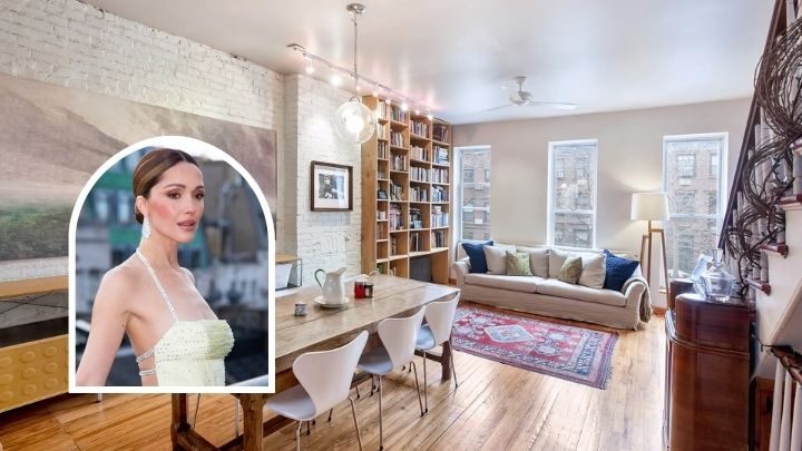 See Rose Byrne's pastel pink townhouse