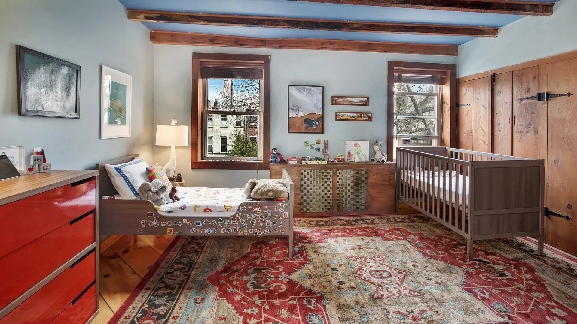 kids room in rose byrne and bobby cannavale's brooklyn house