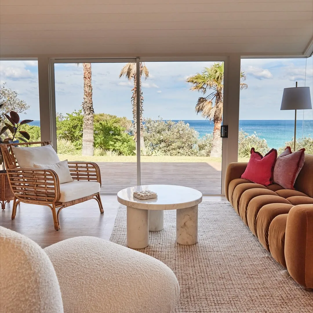 Laura and Matty J South Coast Home Chante Mer living room