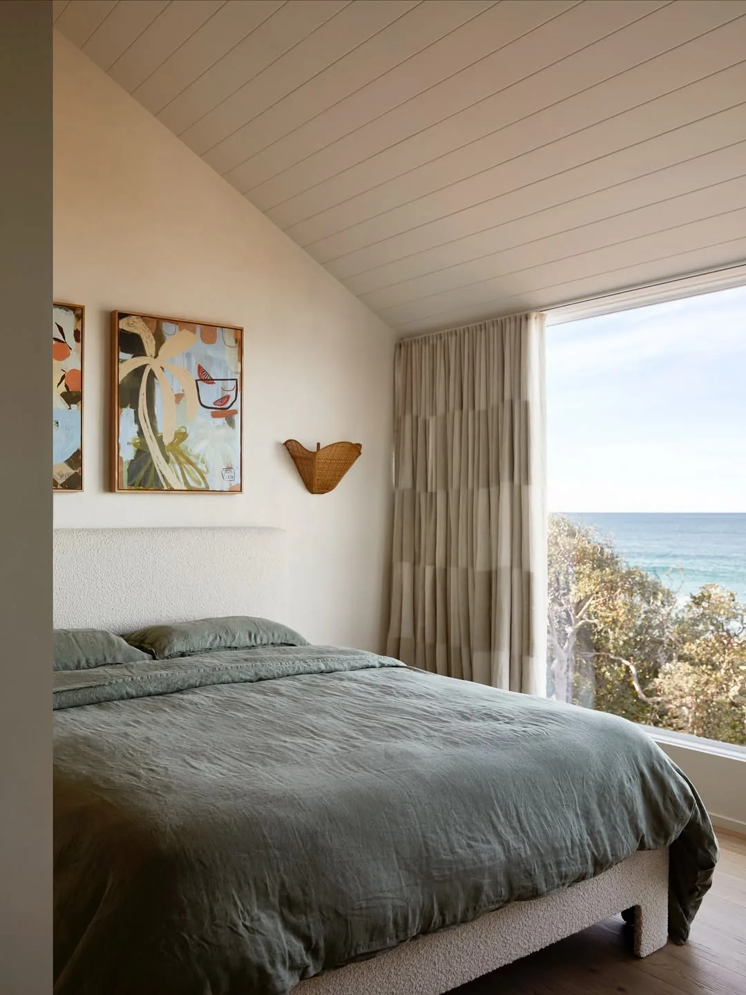 Laura and Matty J South Coast Home Chante Mer main master bedroom