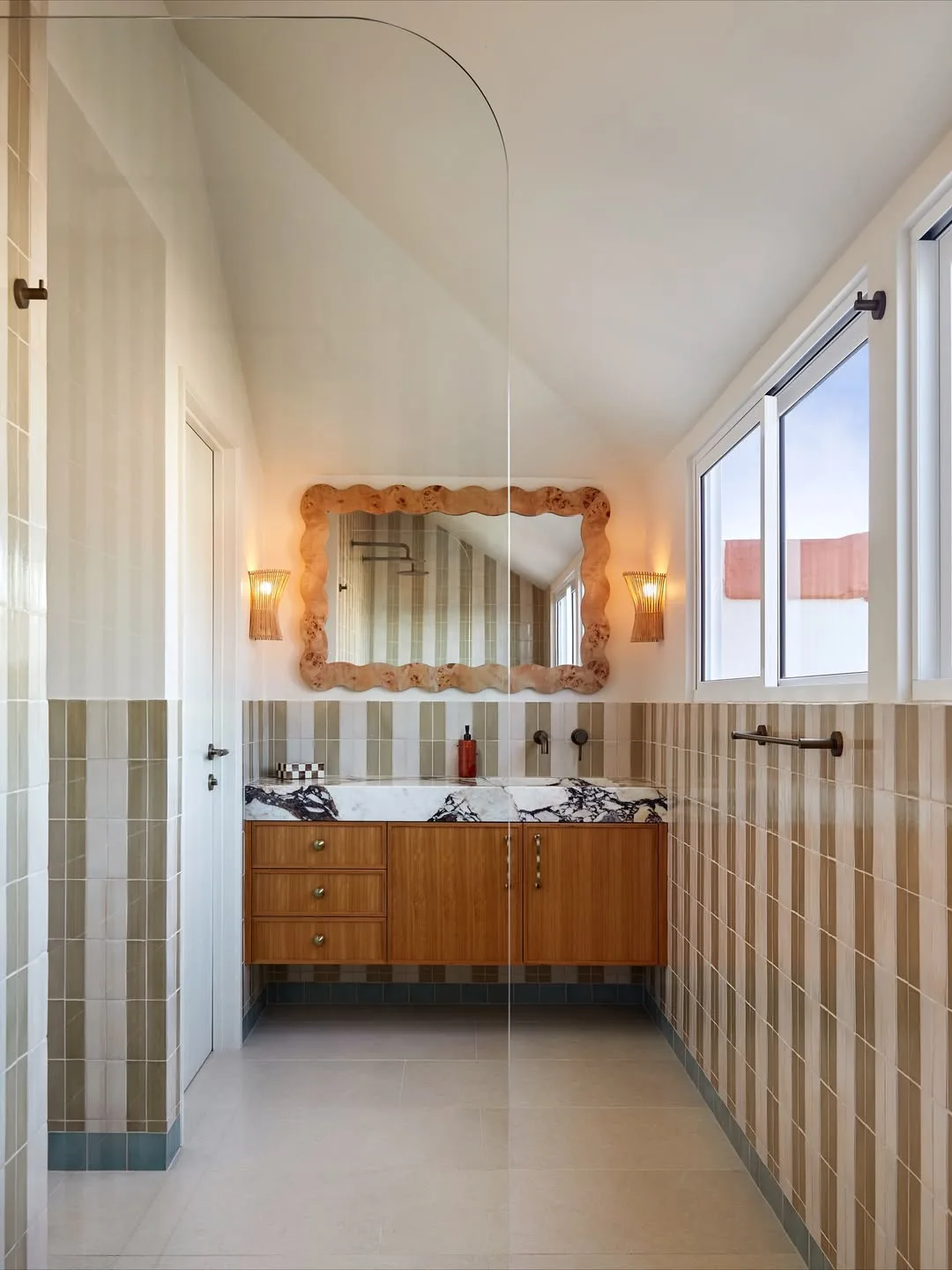 Laura and Matty J South Coast Chante Mer master ensuite
