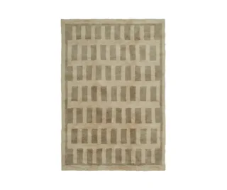 Tasman Neutral Washable Wool Fine Cut Pile Rug