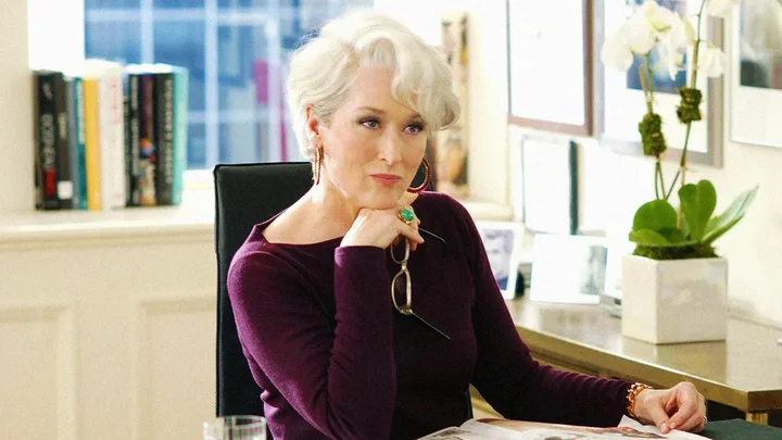 Meryl Streep as Miranda Priestley
