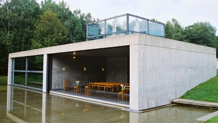 Church on the water by Tadao Ando