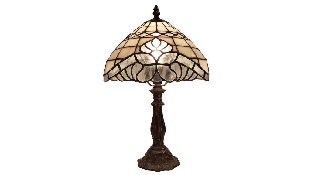 A Tiffany table lamp, perfect for dark cottagecore styles.