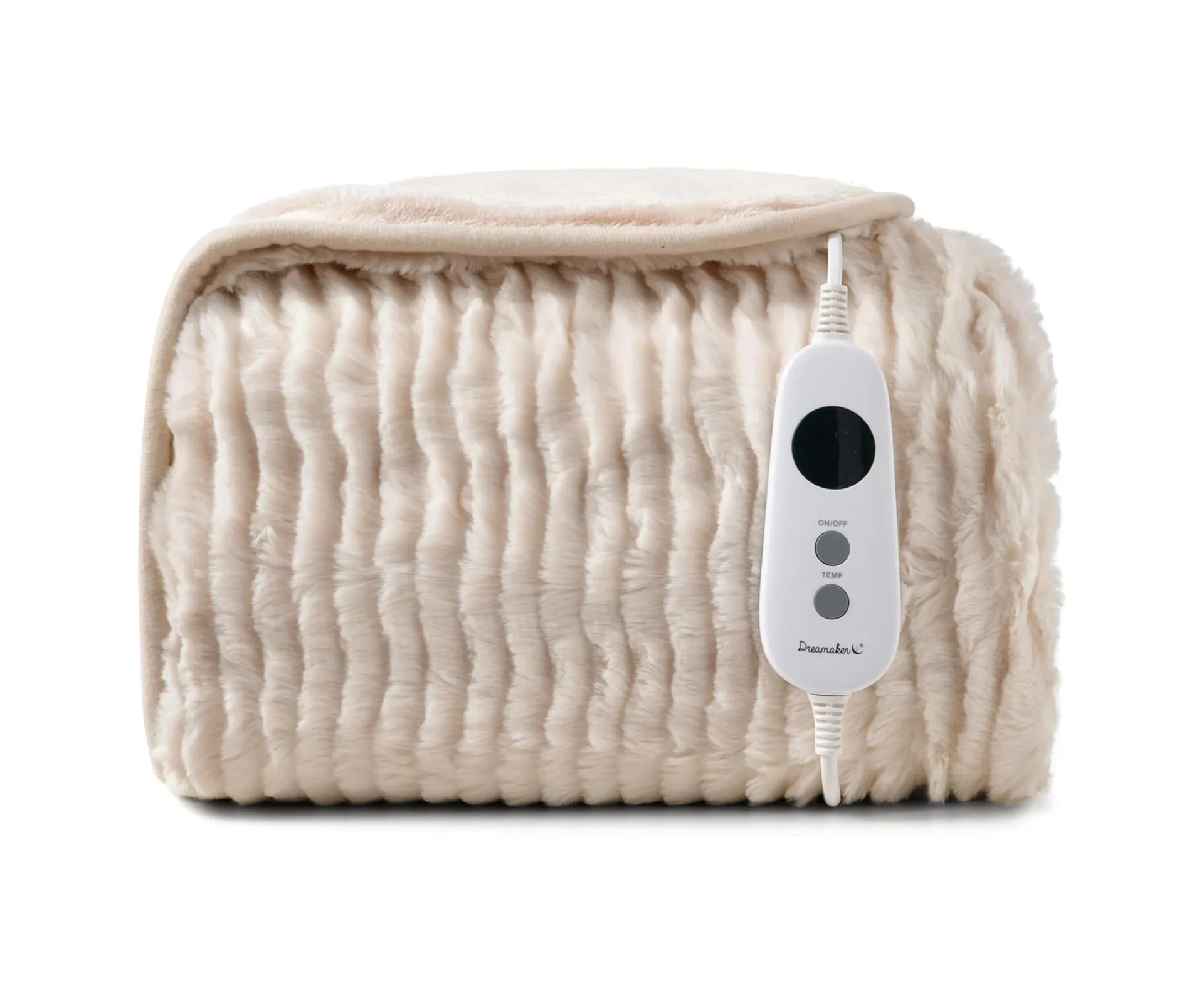 Dreamaker Eyelash Long Ribbed Fleece Electric Heated Throw Blanket + Best Electric Throws Australia 2026
