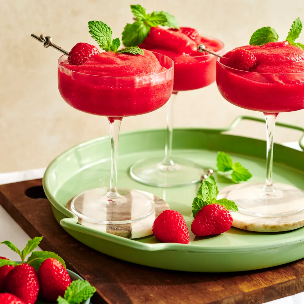 Frozen strawberry daiquiri