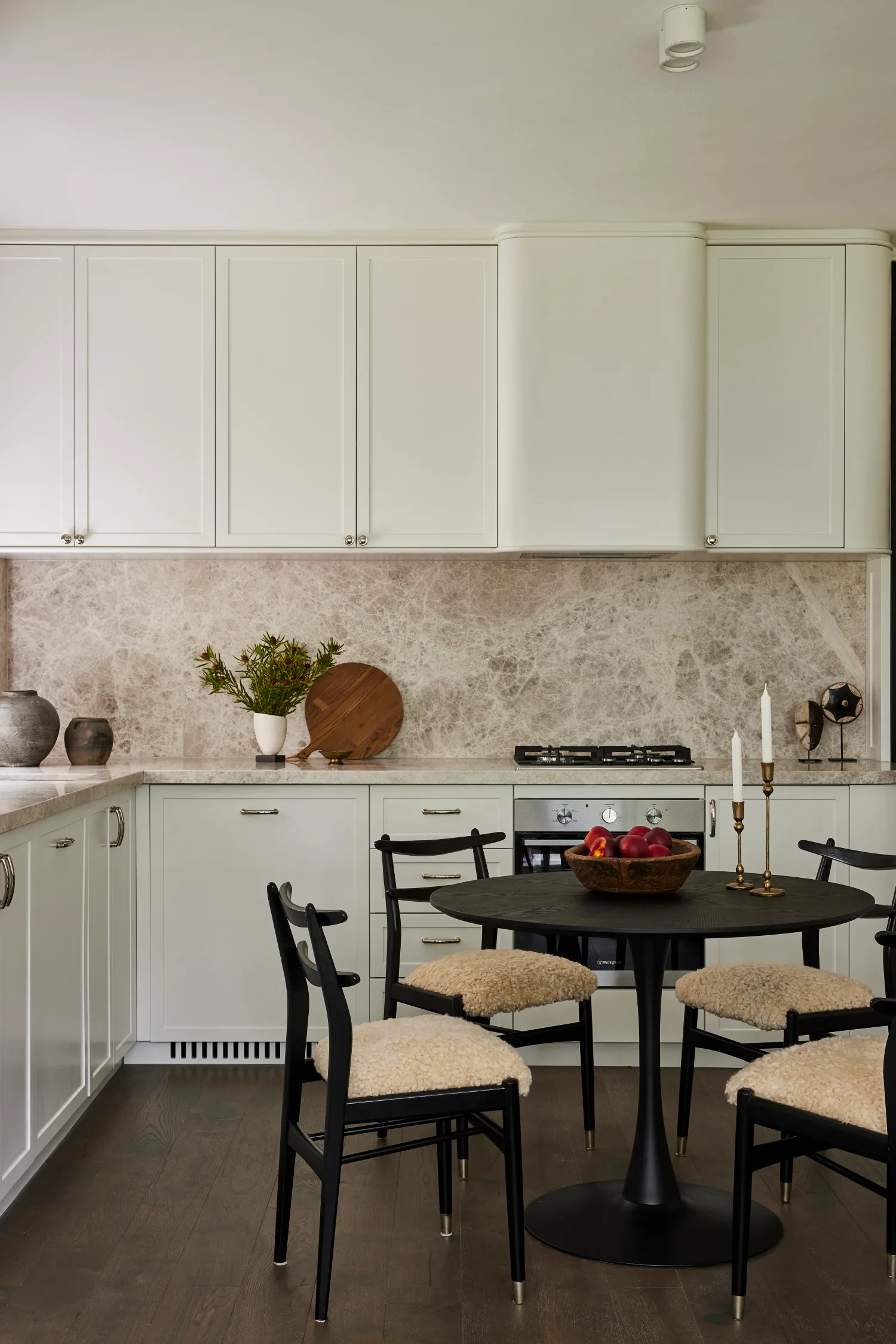 Gray and Co apartment kitchen 