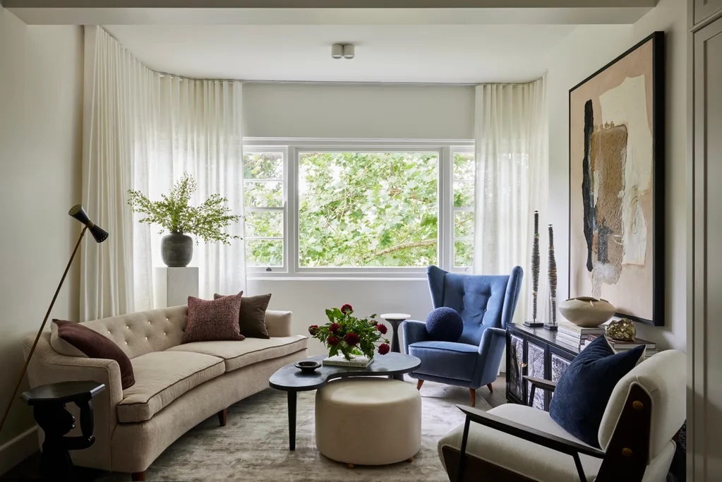 Gray and Co apartment living room