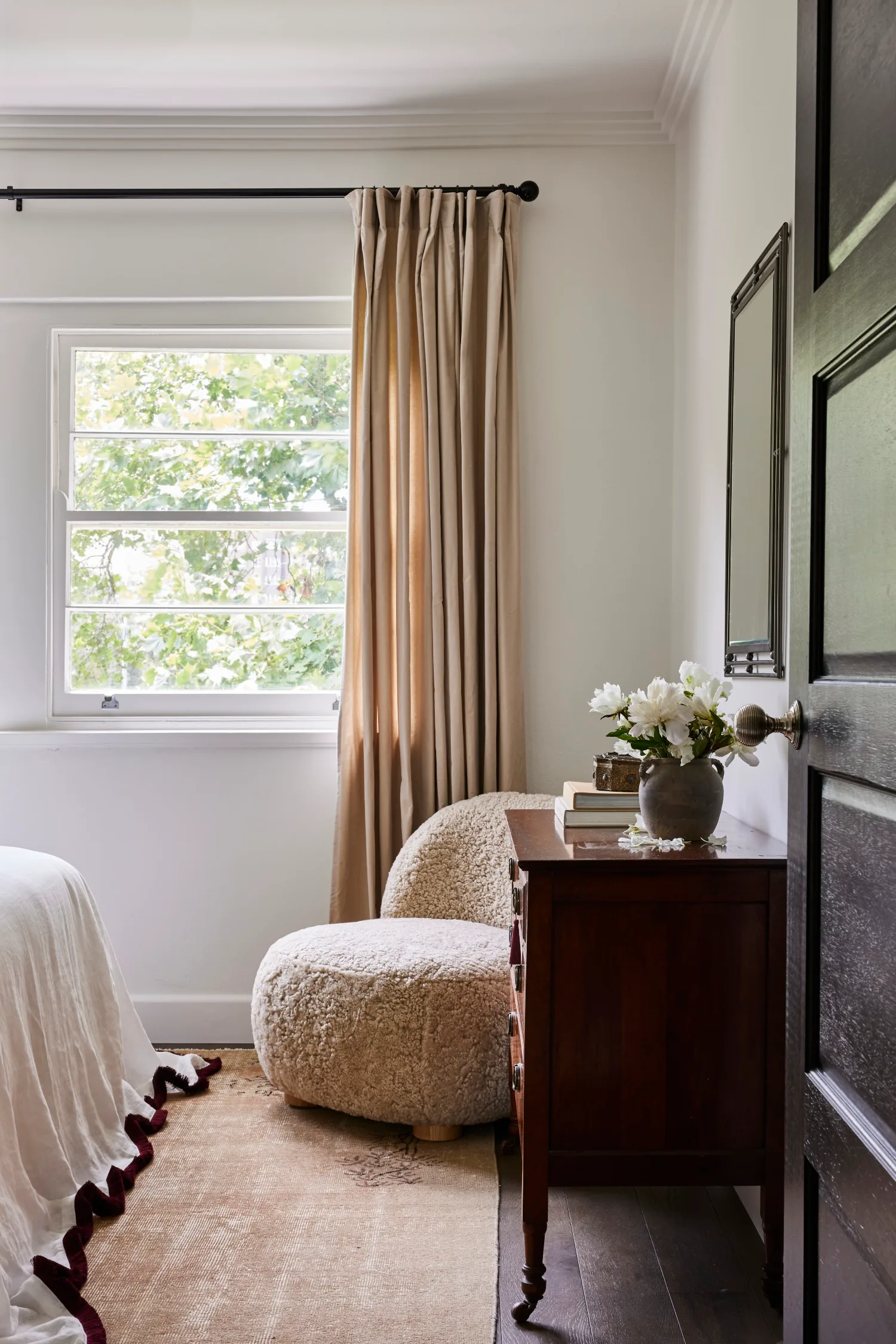 Gray and Co apartment main bedroom 
