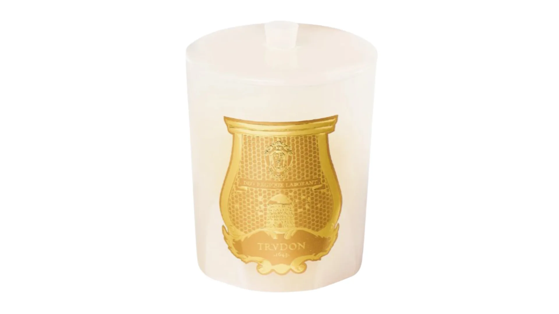 A white candle from Trudon