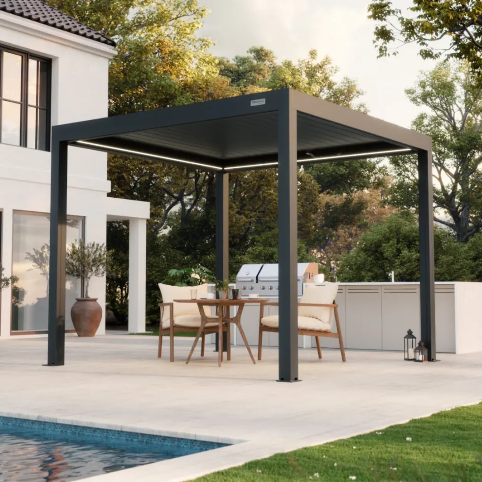 PergoLux Pergola Weather Proof Outdoor Outdoor Entertaining
