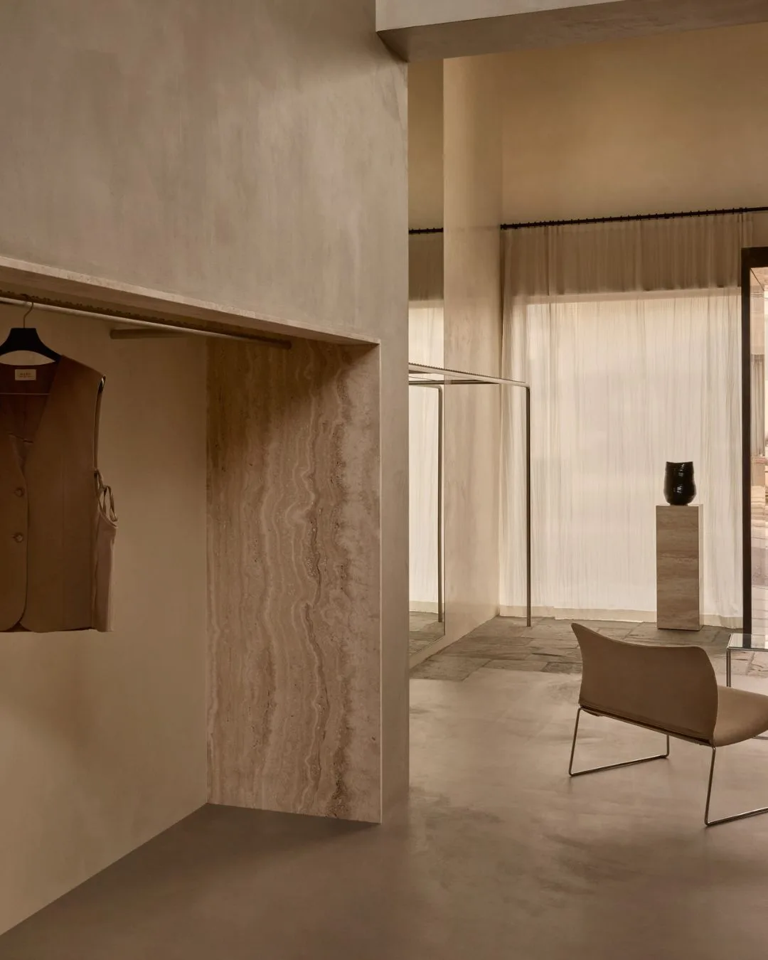 The marble walls of the Dissh Armadale retail store