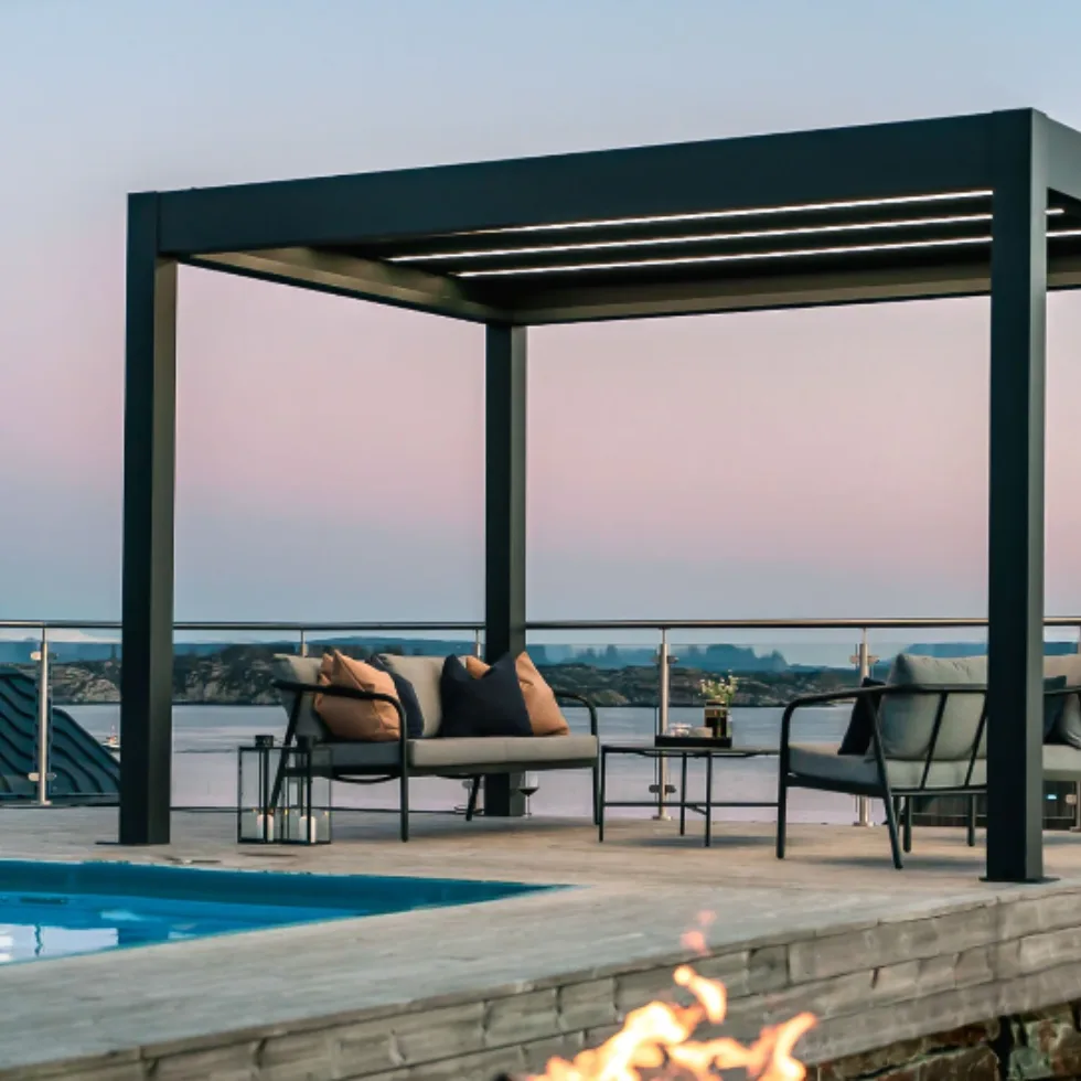 PergoLux Pergola Weather Proof Outdoor Outdoor Entertaining