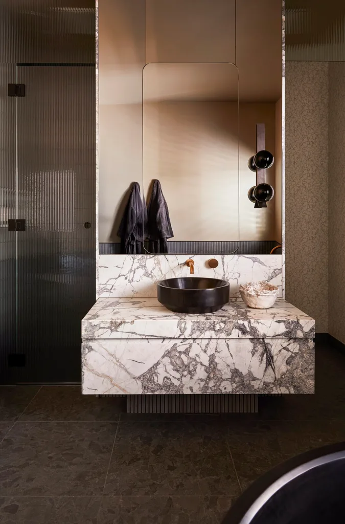 Balzan Coldstream bathroom vanity marble