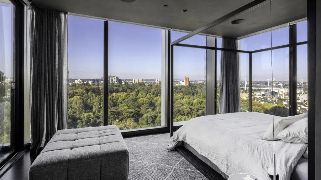 shannon bennett melbourne apartment main bedroom