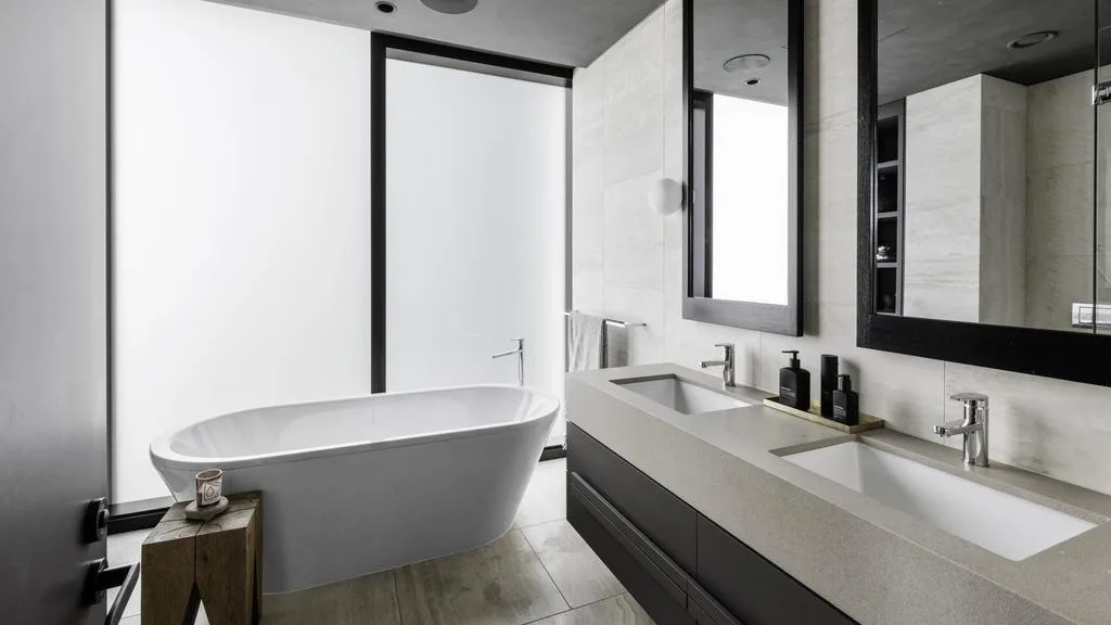Shannon Bennett melbourne apartment bathroom