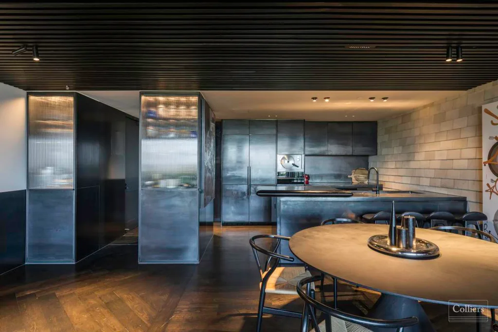 Shannon Bennett Melbourne apartment chef kitchen
