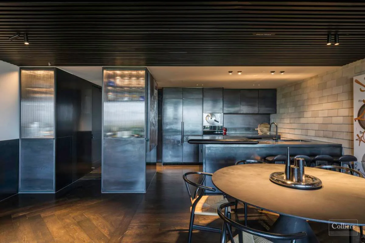 Shannon Bennett Melbourne apartment chef kitchen
